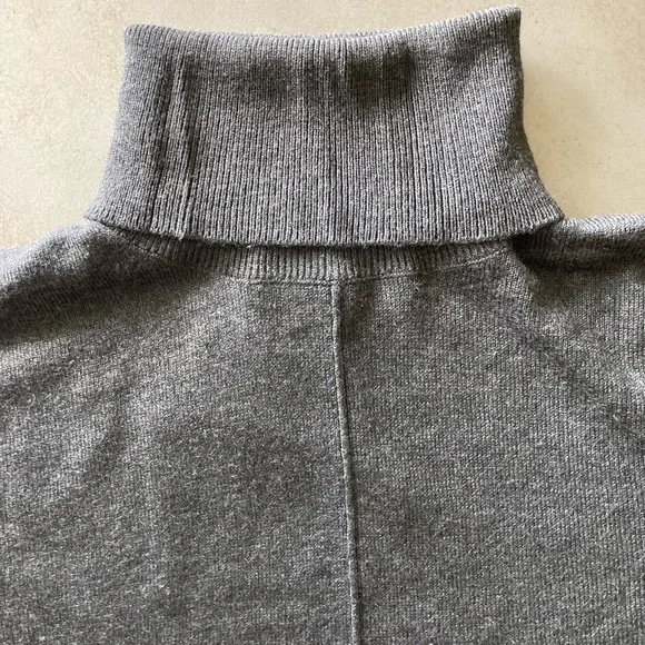 Classic Workshop Republic Clothing Turtleneck Tunic, Charcoal Gray, Small - Picture 6 of 10